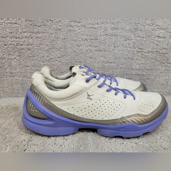 Ecco Blom Women's Size Eu 38 US 7/7.5 Multicolor Lace Up Sneakers Shoes. - Picture 4 of 9